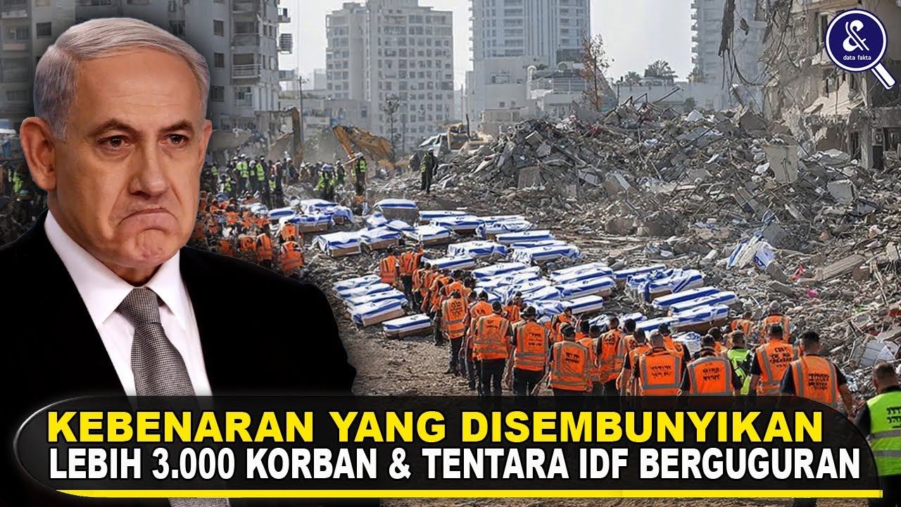 Youtube Thumnail image of : TERNYATA DISEMBUNYIKAN DARI DUNIA! Fakta Kehancuran Israel Setelah Diguncang Rudal Balistik Iran